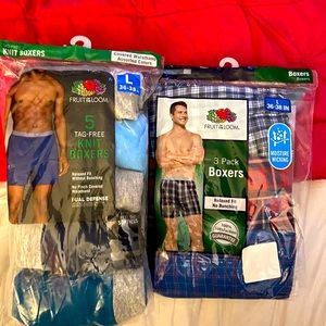 Eight Unopened Men’s Boxers (sold together)